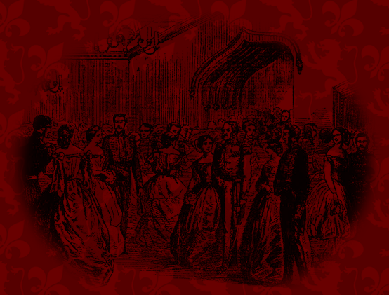 'The Queen's Birthday Ball' at Government House, 1854, Illustrated Sydney News, 1854